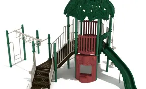 Hippo Harbor Tree House Play Structure