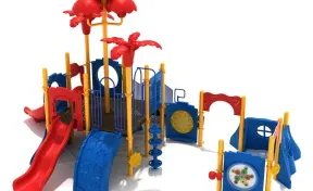 Brown Bear Tree House Play Structure