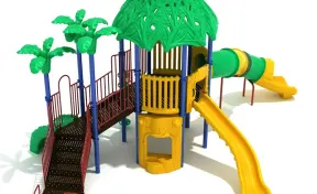 Lumbering Lemur Tree House Play Structure