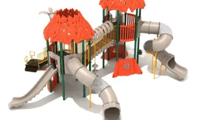 Spinning Spider Tree House Play Structure