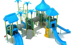 Fancy Frog Tree House Play Structure