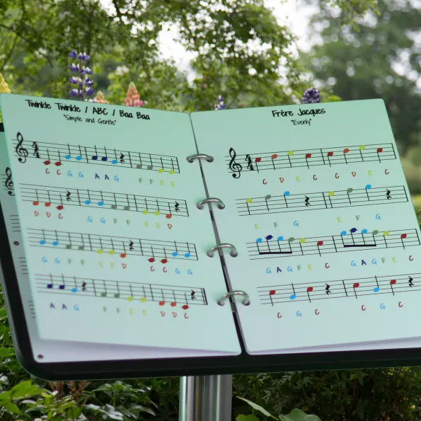 Outdoor Instrument Music Book