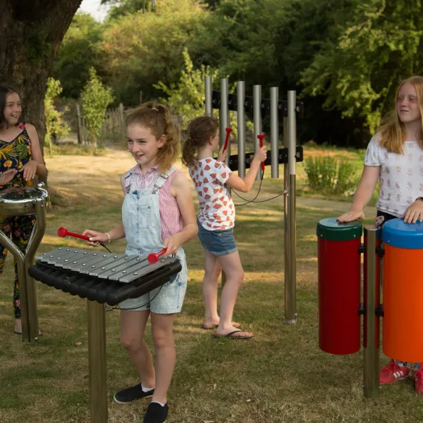Soprano Quartet Ensemble Outdoor Instruments