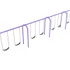 4-Bay Arch Swings thumbnail 12