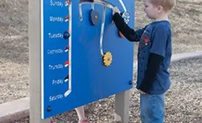 Weather Free Standing Panel