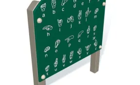 Sign Language Panel with Posts