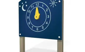 Clock Free Standing Panel
