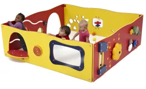 Learn-a-Lot Play Station & Sensory Wall