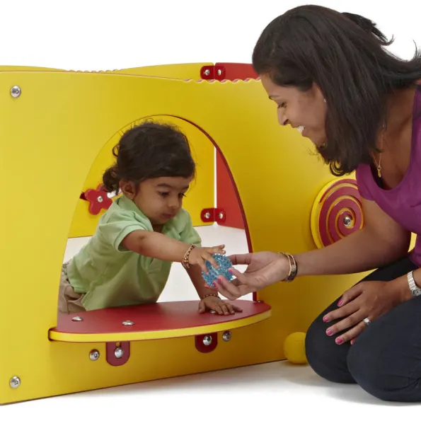 Learn-a-Lot Play Station & Sensory Wall