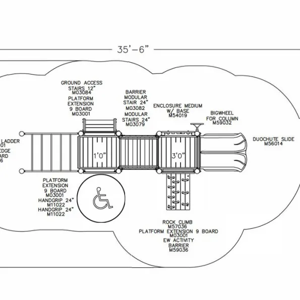 EarlyWorks Terrace Structure