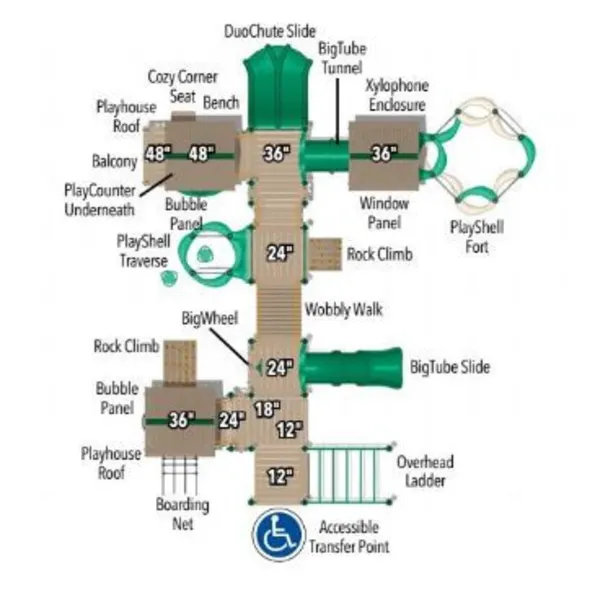 EarlyWorks Courtyard Structure