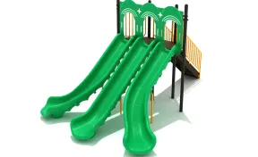 Freestanding Triple Sectional Split Slide