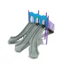 Freestanding Triple Sectional Split Slide thumbnail 5