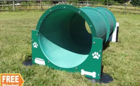 Dog Park Bow Wow Barrel