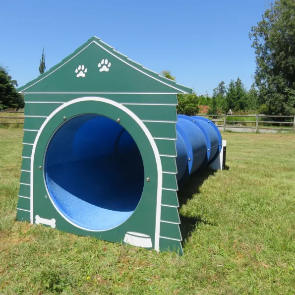 Bow Wow Barrel with Doghouse
