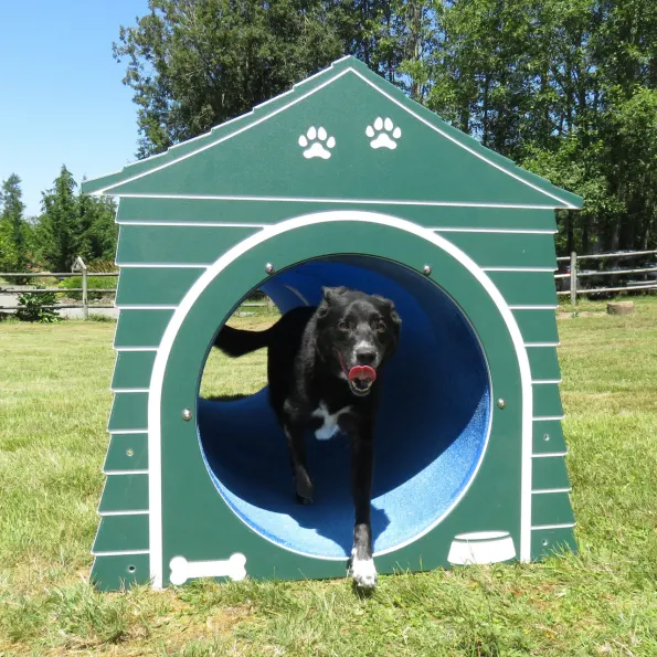 Bow Wow Barrel with Doghouse