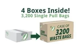 Single Pull Dog Waste Bags