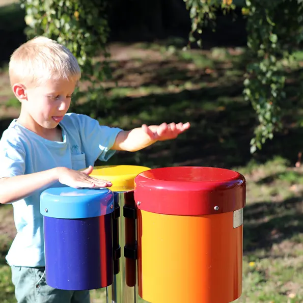 Rainbow Bongos Outdoor Instrument