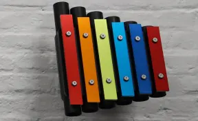 Rainbow Metallophone Outdoor Instrument