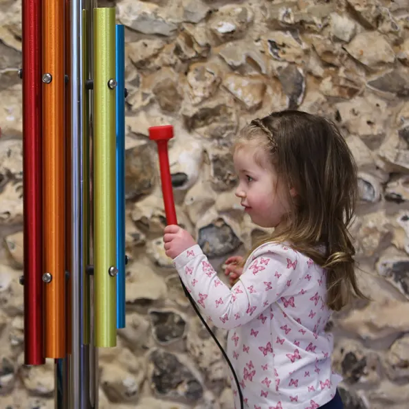 Rainbow Penta Post Outdoor Instrument