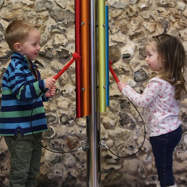 Rainbow Penta Post Outdoor Instrument