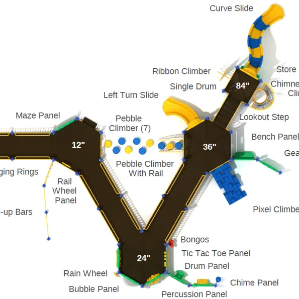 Cypress Preserve Inclusive Play Structure