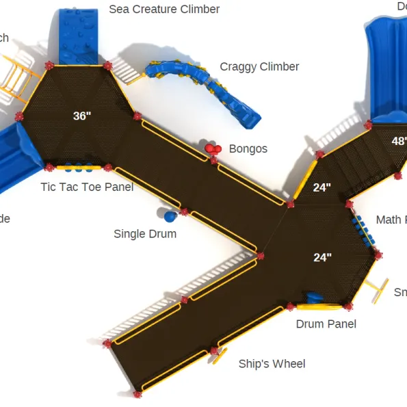 Butler Overlook Inclusive Play Structure