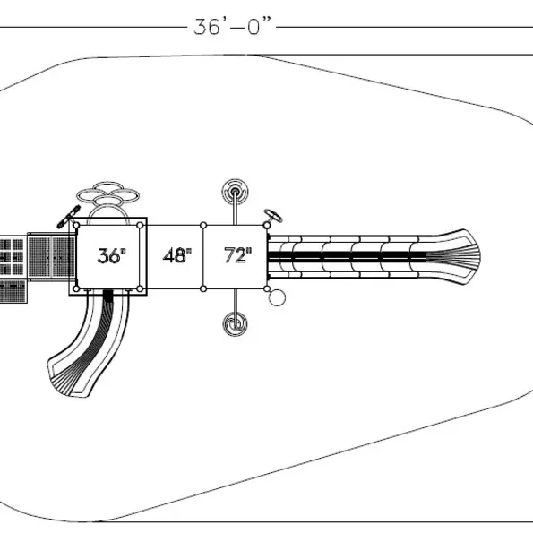 Crystal River Spark Structure