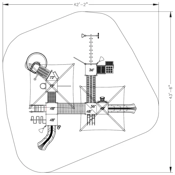 Uptown District Spark Structure