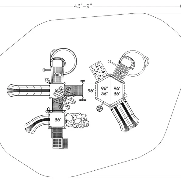 Point Clear Spark Structure