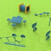 Medium Dog Park Kit thumbnail 1