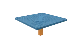 Square Dog Park Grooming Table