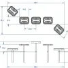 Stepping Pads for Dog Park - Set of 5 thumbnail 2