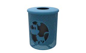 Dog Park Themed Trash Receptacle