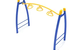 Curved Post 3-Wheel Overhead Spinner