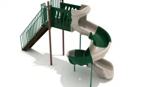 Freestanding Sectional Spiral Slide