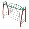 Curved Post Overhead Inverted Horizon Climber with Rope Attachment thumbnail 1