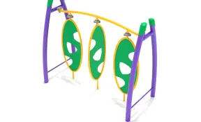 Curved Post Triple Wing Climber