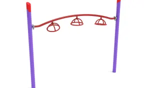 Single Post 3 Wheel Overhead Spinner