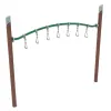 Single Post Curved Overhead Swinging Ring Ladder thumbnail 2