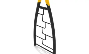 Curved Post Maze Rung Vertical Ladder