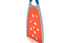 Curved Post PE Climbing Wall