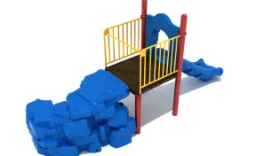 Boulder Climber with Slide