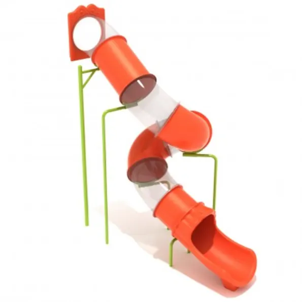 Spiral Tube DIY Slide