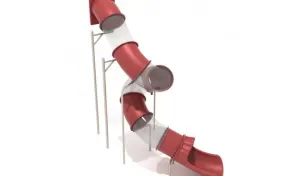 Spiral Tube DIY Slide