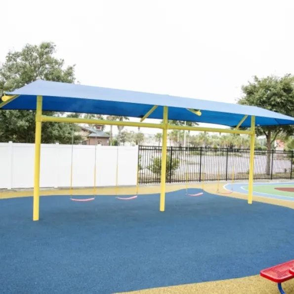 Single Post Swing Frame with Shade