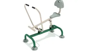 Single Station Rower with Back