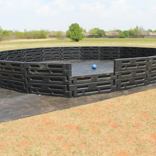 In-Ground High-Wall Gaga Ball Pit
