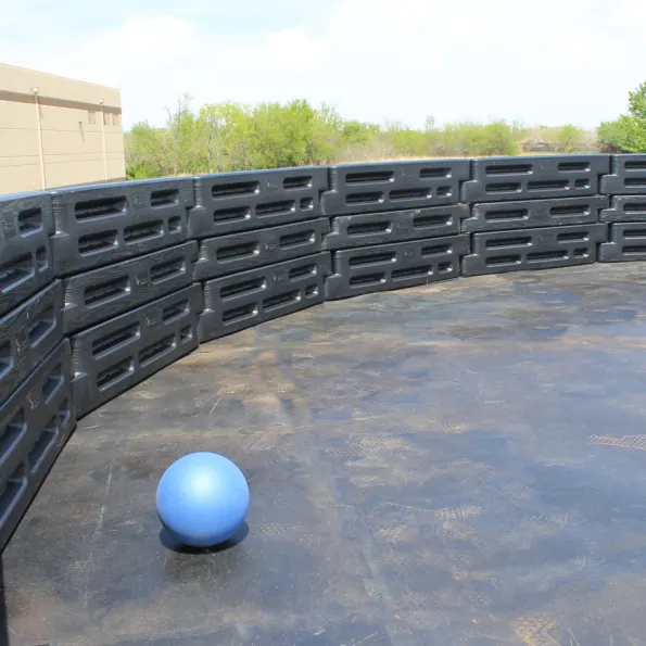 In-Ground High-Wall Gaga Ball Pit
