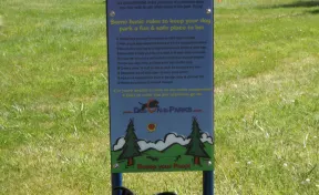 Custom Dog Park Rules Sign